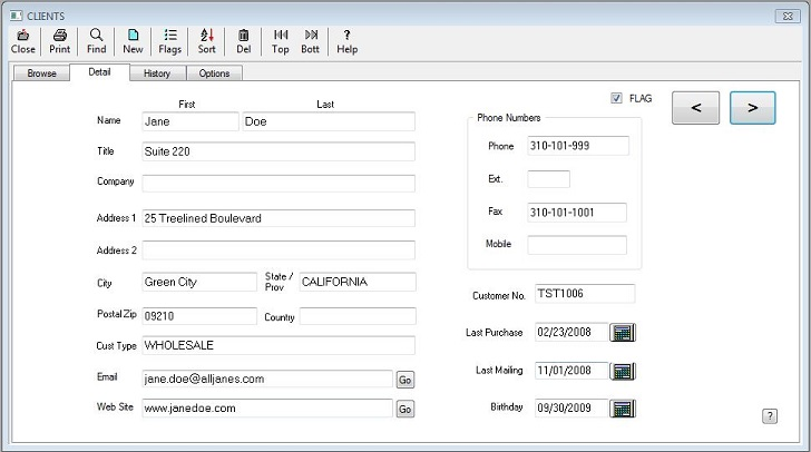 screenshot of Retail Plus Point Of Sale